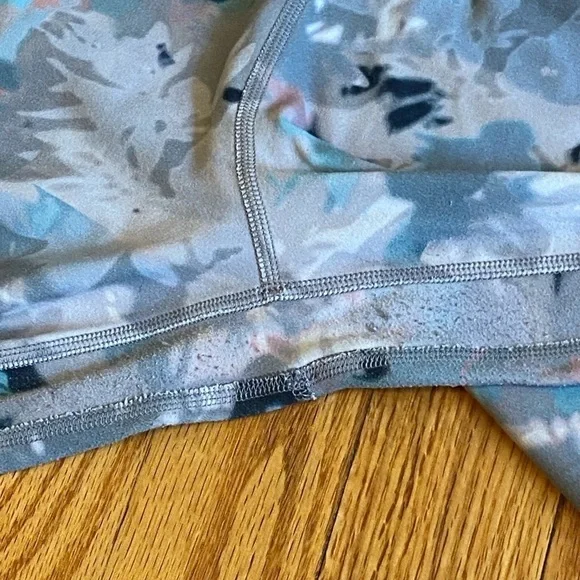 Lululemon multicolored, pastel leggings 14 - Picture 7 of 8